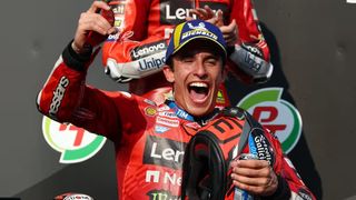  Marc Márquez wins MotoGP season-opener after Thailand tussle with brother (MotoGP). Photo by Photograph: Athit Perawongmetha/Reuters